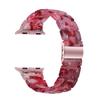 Resina Natural Adecuada para S11/12 Apple Iwatch345678910 Correa de Reloj Ultra Transparente de Tres Piezas