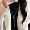 Nuevo Collar Extensible Saturno para Mujer en Otoño e Invierno, Lujo Accesible y Cadena de Suéter Ajustable de Gama Alta Accesorios Exquisitos de Nicho