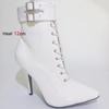 Botas de moda europeas y americanas de tacón ultra alto