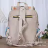 Mochila casual de doble uso tejida y bordada con jacquard de hilo de oro de estilo étnico, perfecta para viajar en Yunnan