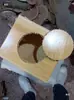Alto-falante de Bambu 3 polegadas Feito à Mão 3 polegadas Full-Range Madeira Sólida Bambu Hifi Profissional DIY Caixa Vazia com Base de Madeira