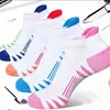 Calcetines Deportivos de Malla para Primavera y Verano para Mujer, Calcetines Antideslizantes con Bloques de Color, Calcetines Bajos Transpirables tipo "Boat"