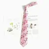 Corbata Rosa para Hombres y Mujeres con Estilo de Cremallera, Decoración de Camisa Casual Juvenil para Mujeres, Estilo K, Corbata Estilo JK Japonés