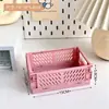 Cesta Mini Portátil para el Hogar, Cesta Pequeña para el Baño, Cesta de Almacenamiento para el Baño, Portalápices, Cesta de Frutas, Mini Cesta de Almacenamiento