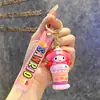 Llavero de Muñeca de Dibujos Animados Sanrio Kulomi, Colgante de Máquina de Bolas, Llavero Lindo para Bolsos, Pequeño Regalo al por Mayor