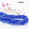 Cuentas de Cristal de Doble Punta de Colores Galvanizados para Joyería DIY, Cuentas Sueltas, Cuentas para Pulsera, Estilo Antiguo, Pasador de Pelo, Accesorios para Zapatos y Ropa