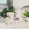 Taza de Café Exquisita de Porcelana Hueso para Pareja, Taza de Té de la Tarde, Regalo de Cumpleaños para Amigo, Regalo de Inauguración de Casa, Boda, Taza