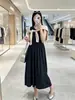 Vestido camisola longo versátil estilo coreano elegante de corte justo, novidade outono 2026 para mulheres, de alta qualidade