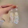 Brincos de Pétalas 2025 Frescos, Doces e Delicados, Modernos, Suaves, Super Feéricos, Luxo Acessível, Estilo Popular da Internet, Brincos de Franja Versáteis