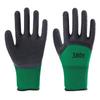 Guantes prácticos de protección laboral para pelar y desgranar maíz, látex recubierto con pegamento Porter, engrosados para hombre, para sitio de construcción