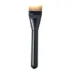 Brocha de Base de Maquillaje Forma de Luna, Ultra Delgada y Fácil de Aplicar, Brocha Plana para Mascarilla Cola de Pez, Brocha para Maquillaje Líquido Corrector