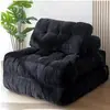 Sofá perezoso, sofá cama de sala de estar para una persona, sofá cama plegable, colchoneta de tatami para ocio, cómodo para relajarse, cama para perro de tamaño humano, sofá comprimido