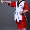 Uniformes de Taekwondo, Uniformes Estilo Coreano, Uniformes Negros para Entrenador Hombres y Mujeres, Uniformes de Entrenamiento para Adultos y Niños, Uniformes de Competencia