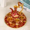 Traje de Vino de Alta Gama Entrada Creativa Vidrio de Licores de Lujo Jarras de Vino Antiguas Regalo de Boda Copa para Brindar Decoración del Hogar
