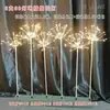 Luces LED para Camino de Boda Luces Centelleantes con Estaca para el Suelo Luces de Ambientación de Escena Nuevas Luces de Hileras de Flores Adornos Luces Decorativas Escenario T