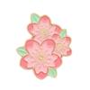 Broche Combinação de Flores Naturais Girassol Íris Crisântemo Flor Mil Touros Rosa Novo da Amazon