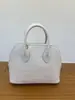 Bolsa Nueva de Primavera 2026 para Mujer Piel de Vaca Patrón de Cocodrilo Piel Genuina Mini Bolso de Concha Bolso Cruzado Bolso de Mano para Mujer