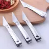 Pinzas para Plumas de Cerdo de Acero Inoxidable Pinzas para Quitar Plumas de Pollo Pato de Cocina Pinzas para Quitar Espinas de Pescado Cuchillo para Quitar Plumas de Cerdo Multiusos para el Hogar