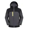 Chaqueta Exterior Tres en Uno Desmontable de Plumas Otoño e Invierno Chaqueta de Montañismo Chaqueta para Hombre y Mujer Ropa de Trabajo Logo Personalizado