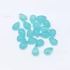 Atacado do Fabricante Pedras Artificiais de Vidro Liso com Fundo Plano em Formato de Pera 3*5-6*8mm Gota d'Água Fundo Plano Pedras Soltas Polidas