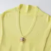 Nuevo Producto Verano 2026 Ropa de Mujer Transfronteriza Europea y Americana de Manga Corta con Cuello en V de Punto Ceñido a la Cintura Manga Corta W08 20007