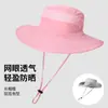 Sombrero de Protección Solar Logo Personalizado Bordado Impresión Sombrero de Pescador para Exteriores Sombrero de Sol Transpirable Sombrero de Sol de Secado Rápido Sombrero de Pesca