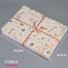 Papel manteiga retangular papel para alimentos prato de papel papel para pão papel para hambúrguer papel absorvente de óleo papel manteiga ponto