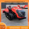 Shandong Zhongkai trator de esteira off-road diesel esteira rotativa leme para trator de esteira de arrozal