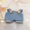 Ropa para muñecos Labubu, Primera, Segunda y Tercera Generación, Ropa para muñecos de algodón de 10 cm, Ropa para muñecos de dibujos animados, Petos y pantalones cortos