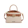 Bolso de Mano para Mujer Texturizado Casual de Moda Nuevo Diseño de Nicho Retro Bolso de Hombro Simple y de Moda Bolso Cruzado Elegante