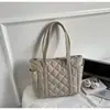 Bolsa de Hombro Acolchada de Algodón Casual para Mujer 2025 Invierno Nueva Gran Capacidad Casual Ropa de Trabajo Estudiante Clase Bolsa de Hombro
