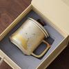 Taza de Té Cultural y Creativa de la Ciudad Prohibida Taza de Té Cerámica con Filtro y Tapa Taza Personal Taza de Té de Oficina de Gama Alta Taza de Separación de Té y Agua