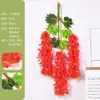 Flores de Glicinia Simuladas, Fabricante de Colgantes de Pared de Flores de Frijol Lila, Ramas de Flores de Frijol para Decoración de Bodas, Flores Falsas de Glicinia Simuladas