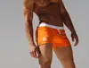 Comercio Exterior Popular Tela de Lycra Cintura Baja Color Contrastante Secado Rápido Bañador Ropa Deportiva para Fitness de Hombre Venta Directa de Fábrica