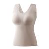 Chaleco sin costuras de seda de hielo sin sujetador para mujeres de mediana edad y mayores, ropa interior de talla grande, sujetador push-up sin aros