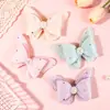 Producto semiacabado de mariposa de tela con perlas y pedrería, adorno de mariposa 3D con cuentas de satén, accesorios para el cabello para niños de bricolaje, accesorios para zapatos y sombreros