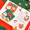 Combinación Navideña Original nota adhesiva linda regalo de Navidad para estudiante nota de regalo pequeño decoración para agenda