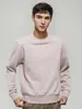 Sudadera unisex de zorro plateado, 400g, peso pesado, engrosada, talla extragrande, corte holgado, logotipo personalizable, hombros caídos, color liso, cuello redondo