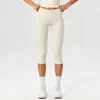 Pantalones de yoga 7/8 de tiro alto con rayas laterales para mujer, alta elasticidad, absorben la humedad, sin costuras, moldeadores, para correr, fitness, pantalones deportivos ajustados