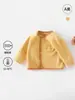 26 Jaqueta de Lã Nova Infantil para Primavera e Outono, Cardigã Pequeno Classe A para Meninos e Meninas, Roupa Externa Quente para Bebê