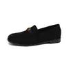 Wei Wei Girl 1257-3 Estilo Old Money Marrom Mocassins Femininos Planos Confortáveis Sapatos Únicos Estilo Britânico Sapatos Pequenos de Couro