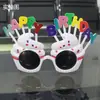 Accesorios Divertidos para Fotos de Cumpleaños Decoraciones Creativas para Pasteles de Fiesta Accesorios Zhaozhou Gafas Navideñas de Cumpleaños Venta al por Mayor