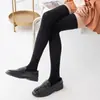 Calcetines Extra Largos Medias Extra Largas Unisex Antideslizantes Grosor Medio Calcetines Altos talla extra Medias Largas hasta el Muslo