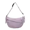 Bolsa Transversal Feminina Bolinho Pequena 2026 Nova Bolsa de Grande Capacidade Feminina Casual Leve de Lona Bolsa de Ombro Único Feminina