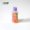 Botella de Piña 50ml Envase de Grado Alimenticio Frasco Plástico Transparente PET Frijoles de Chocolate Caramelo Arcoíris Frijoles Verdes Sellado