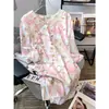 Vestido Casual de Botones Estilo Retro 2025 Nuevo Verano Estilo Chino Botonadura Diagonal Floral Elegante Vestido Cheongsam Mejorado