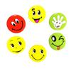 3,0 cm 4,5 cm Smiley Face Badge Tinplate Plástico Smiley Face Badge Sorrindo Expressão Emblema Criativo Pequeno Presente