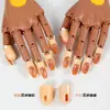 Mão para prática de nail art, mão falsa para nail art, mão artificial para prática, mão robótica para nail art, mão articulada para nail art