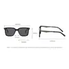 Gafas de Sol Polarizadas Retro Uv400 de Marco Completo Escarchadas, Modelo Nuevo Transfronterizo para Pesca, Protección Solar y Conducir, Venta al por Mayor desde el Fabricante