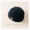 Gorra infantil sin visera de pico primavera y otoño sombrero para niño de 1 a 3 años sombrero de melón sombrero de bebé casero sombrero yuppie para niña